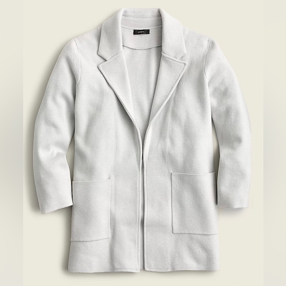 J. Crew Open Front Sweater Blazer